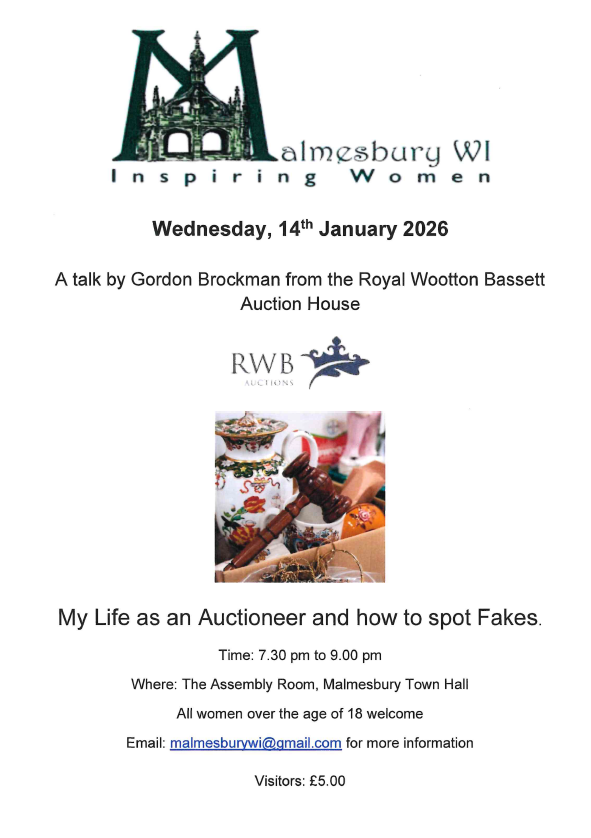 Malmesbury WI January Meeting 2026